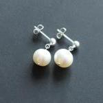 Freshwater Pearl Post Earri..