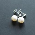 Freshwater Pearl Post Earri..